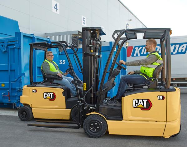 De vernieuwde 48V elektrische heftrucks van Cat® Lift Trucks