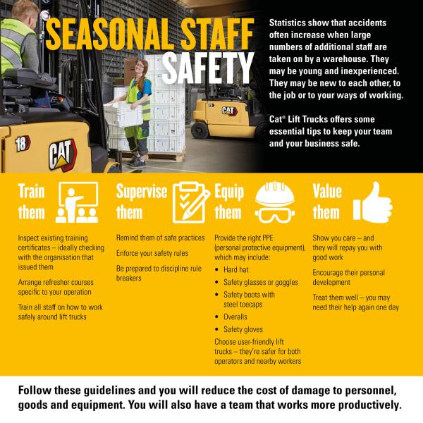 Seasonal Staff Safety - Cat Lift Trucks