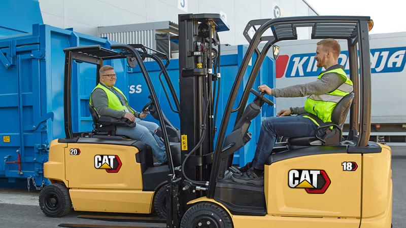 De vernieuwde 48V elektrische heftrucks van Cat® Lift Trucks