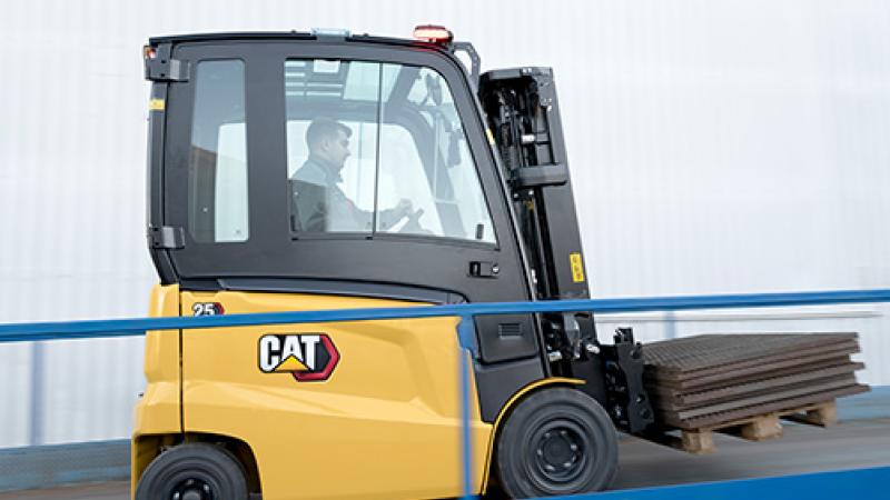 Powerful performance - Electric forklift from Cat Lift Trucks