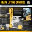 Heavy lifting control inforgraphic featuring Cat EP45